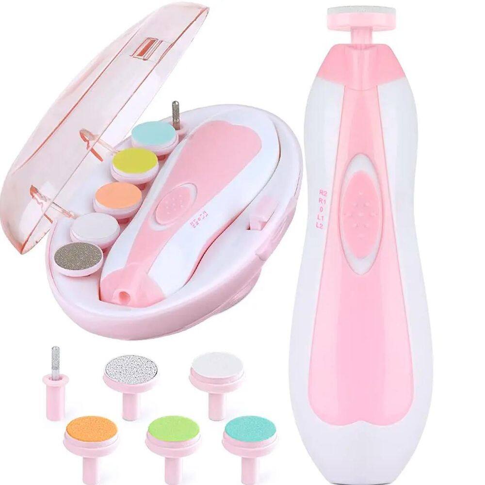 Cortador Infantil Elétrico Unhas Estilo Cor Verde E 6 Refis