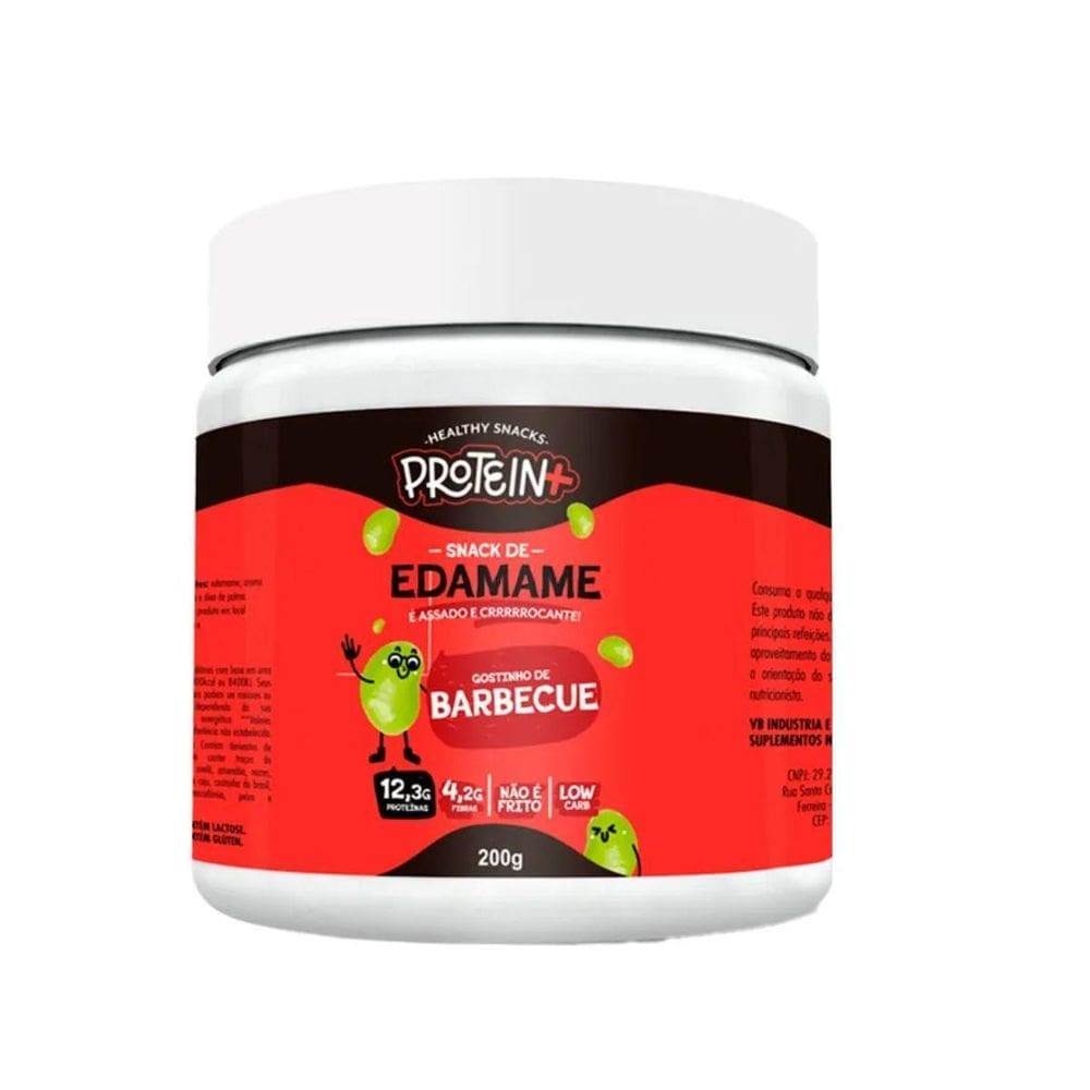 Edamame Barbecue Snack Crocante 12,3 G Prote 200G Protein+