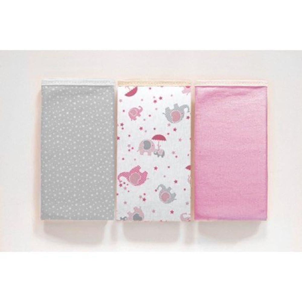 Kit 3 Pano De Boca Bebe Babyfante Duplo 100% Algodão