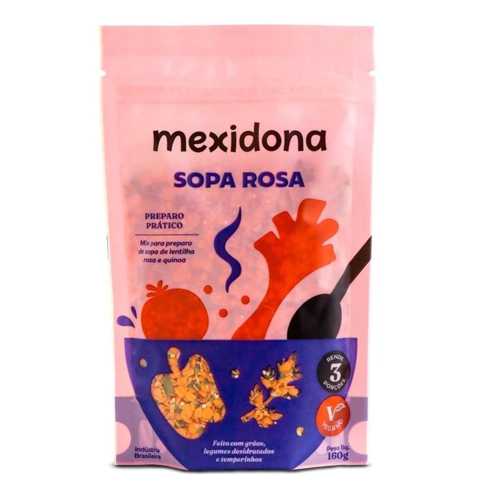 Sopa Rosa Lowcarb Mexidona 160G