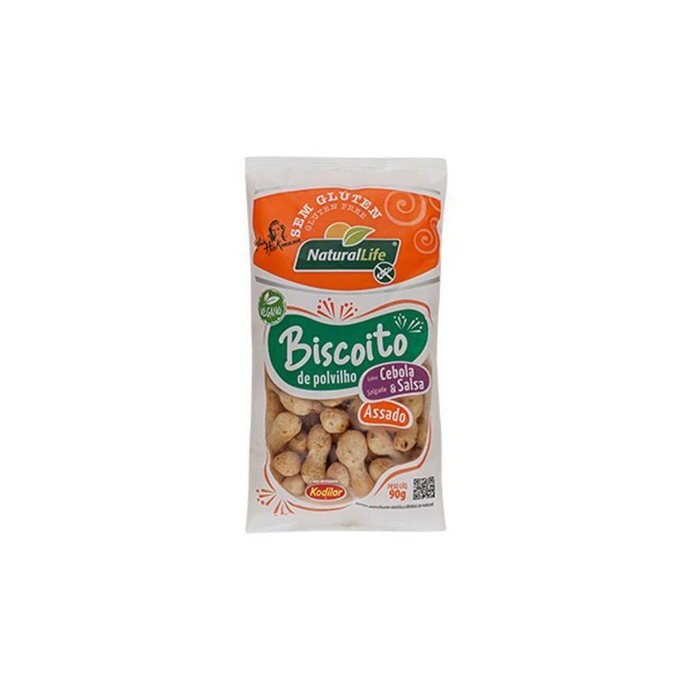 Biscoito De Polvilho Cebola E Salsa S/ Gluten Kodilar 12X90G
