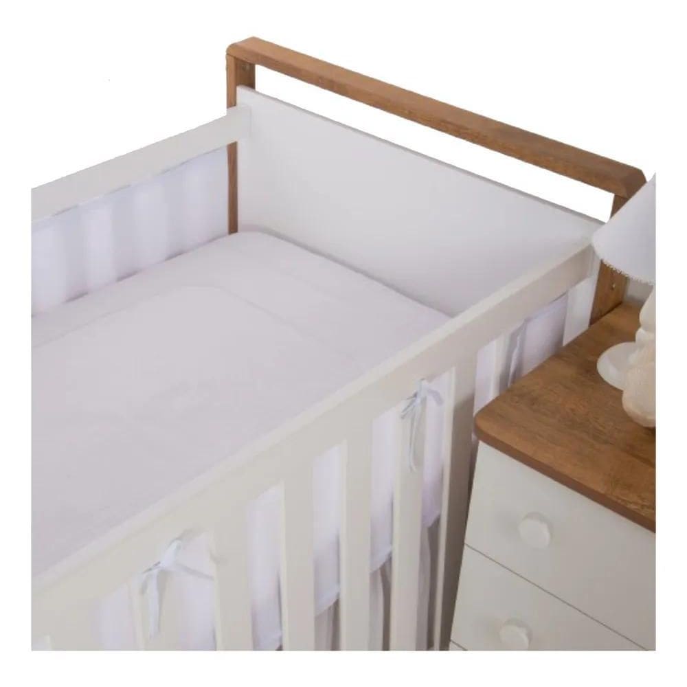 2X Tela Protetora Para Laterais De Berço Padrão Americano