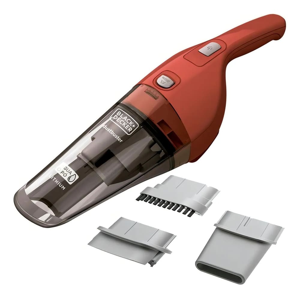 Aspirador Portátil Pó e Água Black Decker Bateria 110/220v