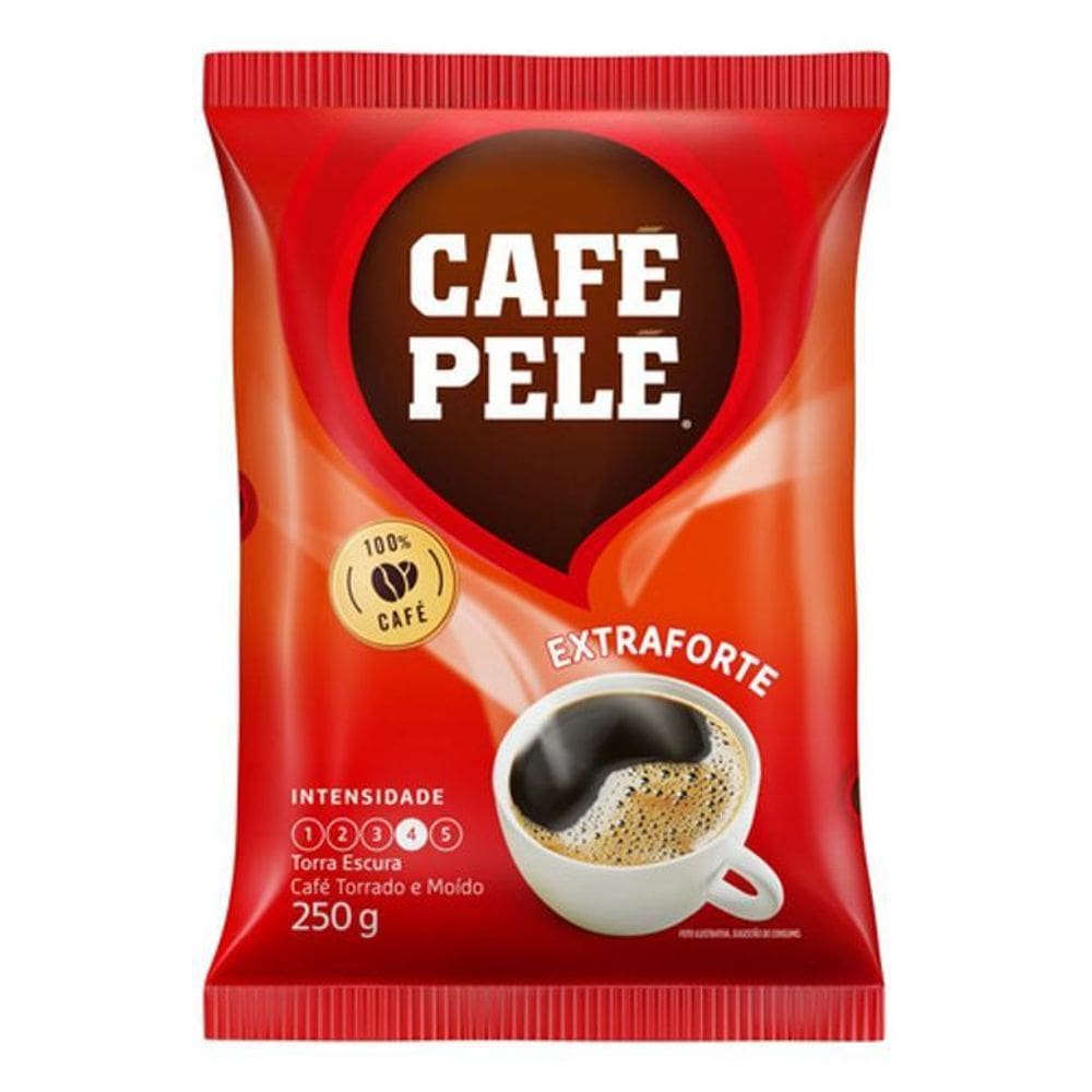 Café Torrado E Moído Extraforte Café Pelé Pacote 250G