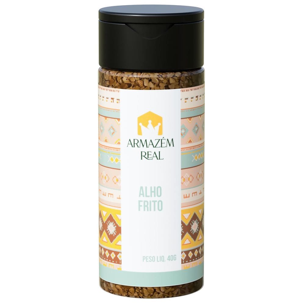 Alho Desidratado Triturado Granulado - Pote - 40G