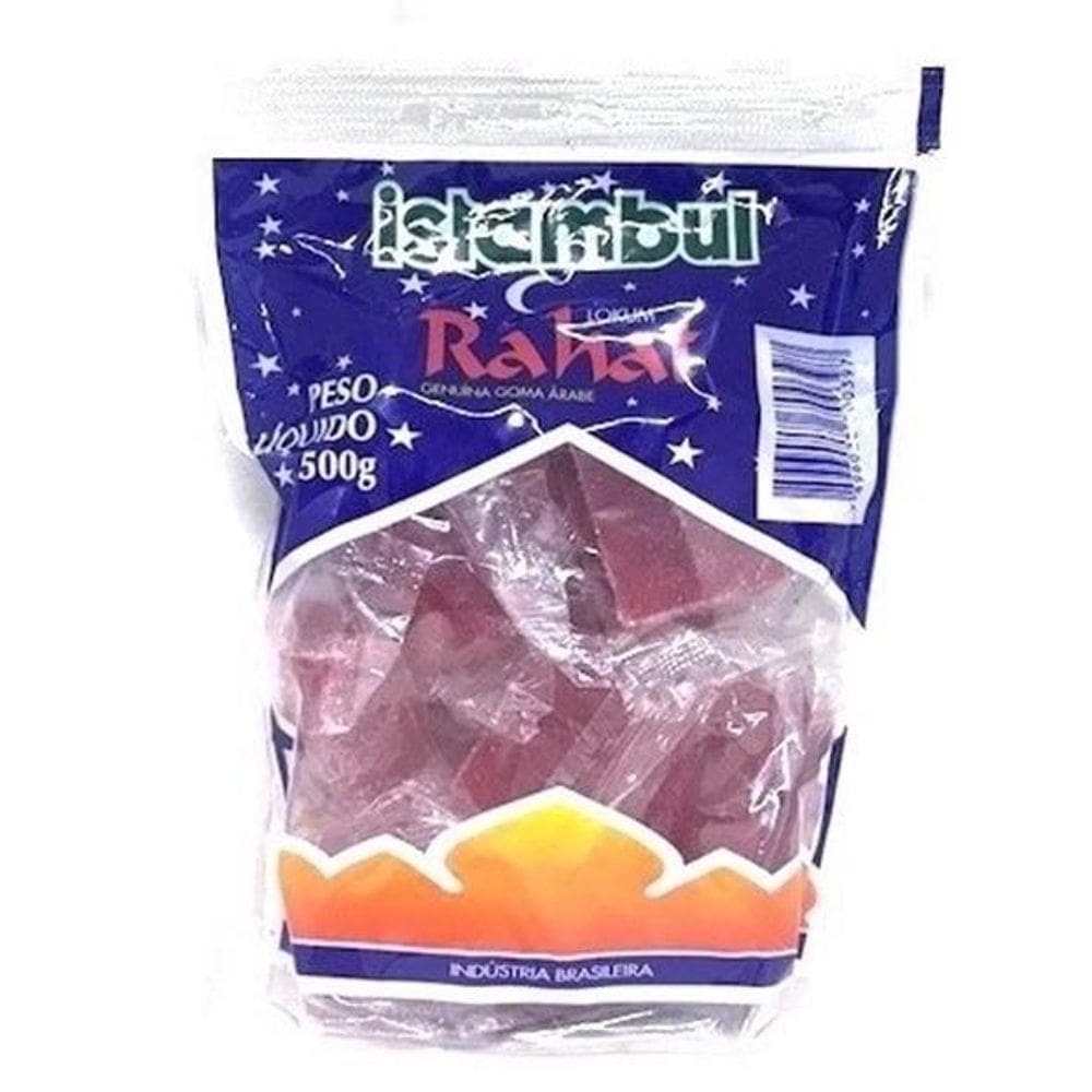 Goma Árabe Vermelha Rahat Istambul 500G