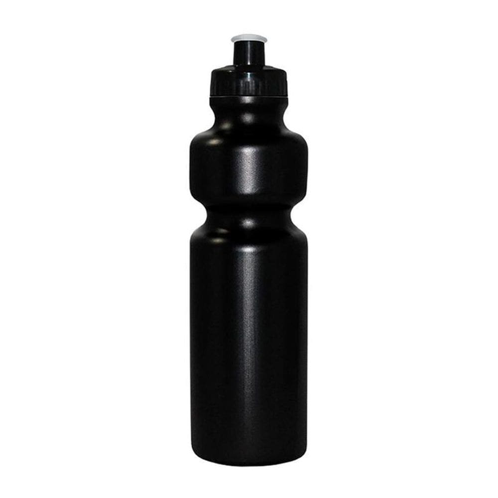 Kit 50 Squeezes 750Ml Preto Plástico Premium