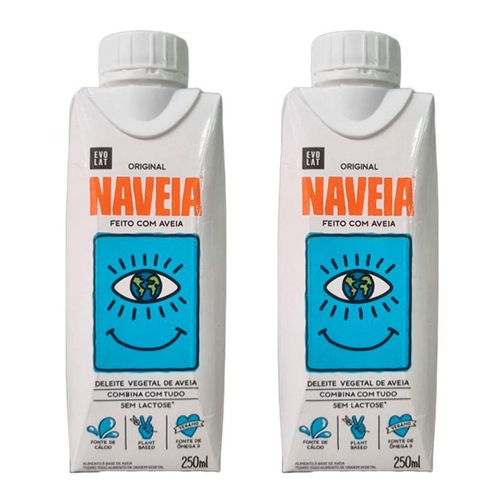 Kit 2X: Bebida Vegetal De Aveia Naveia 250Ml