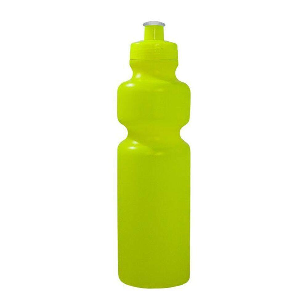 Kit 30 Squeezes 750Ml Amarelo Neon Plástico Premium