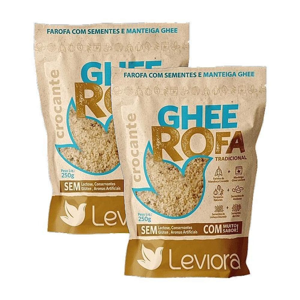 Kit 2X: Farofa Gheerofa Leviora 250G