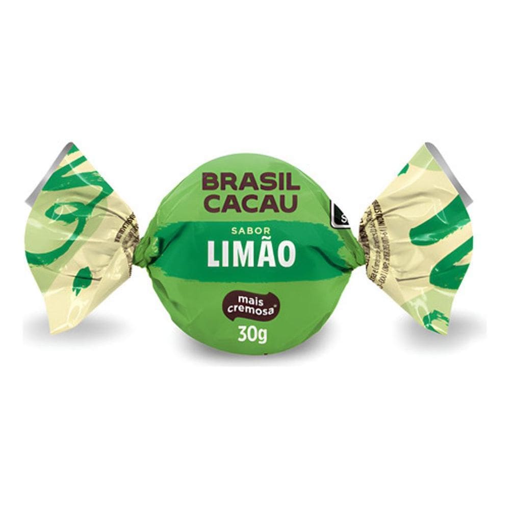 Kit 5 Trufas Limão Chocolate Branco Brasil Cacau