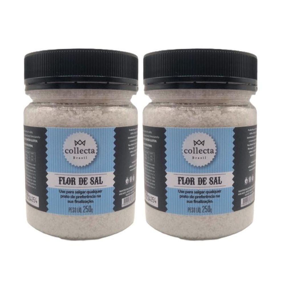 Kit 2X: Flor De Sal Collecta Brasil 250G
