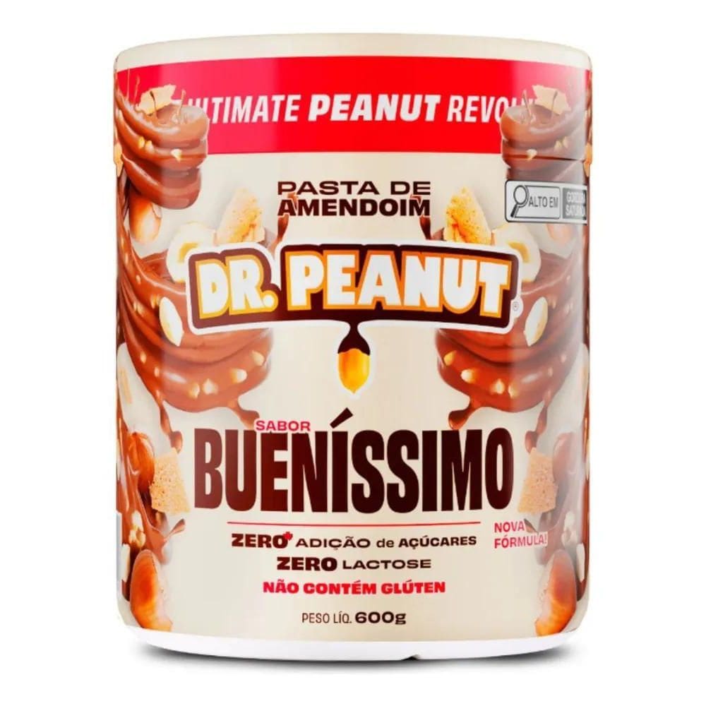 2X Suplemento Em Pasta Dr. Peanut Creme De Amendoim Pote 600