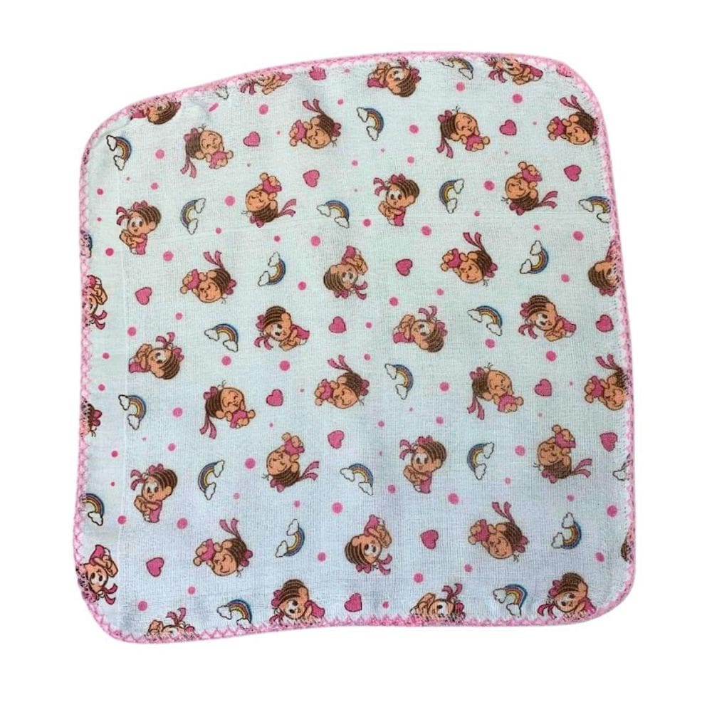 Fraldinha De Boca Bebê Turma Da Mônica Com Crochê Feminino