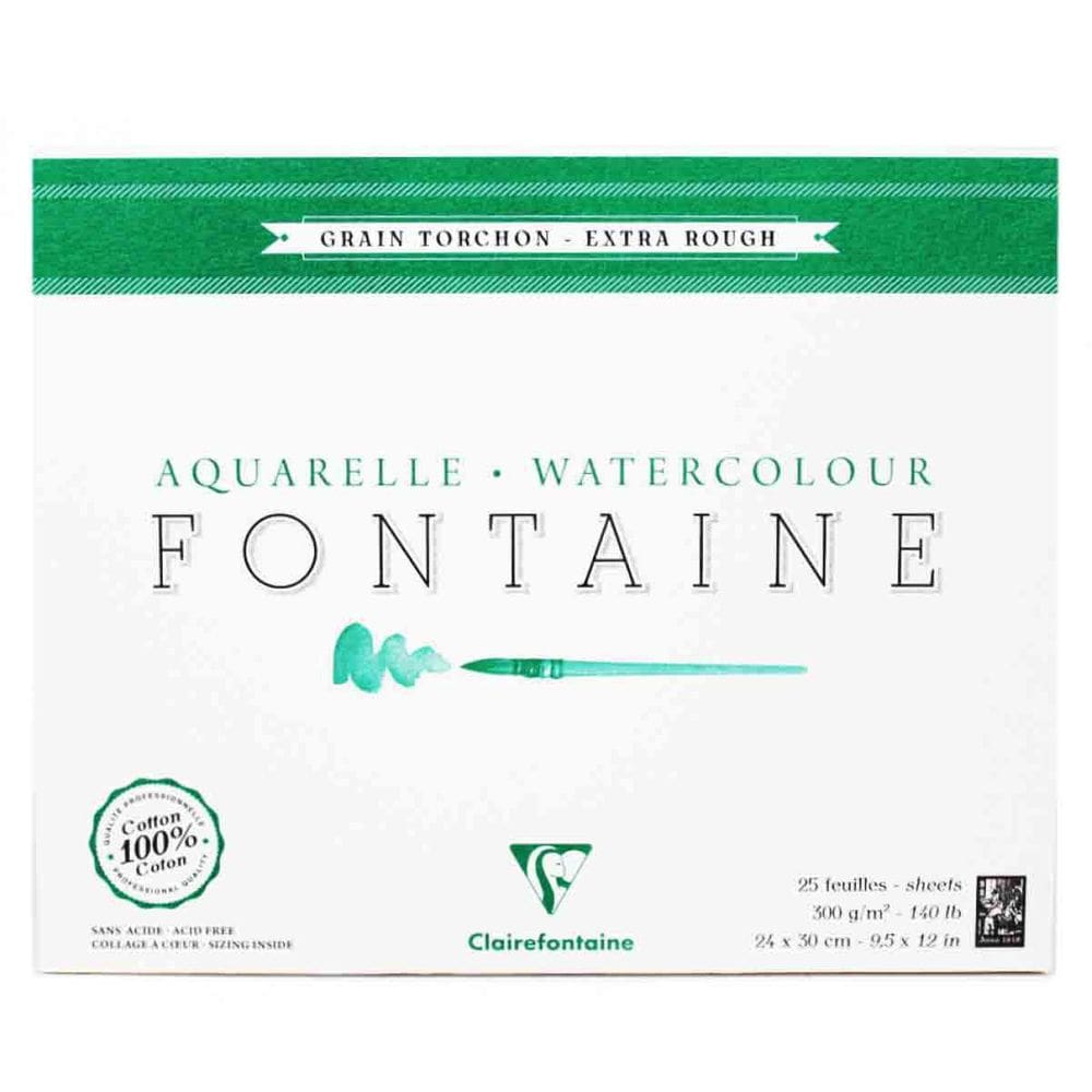 Bloco Aquarela Torchon 36X48Cm 300G Clairefontaine 25 Fls