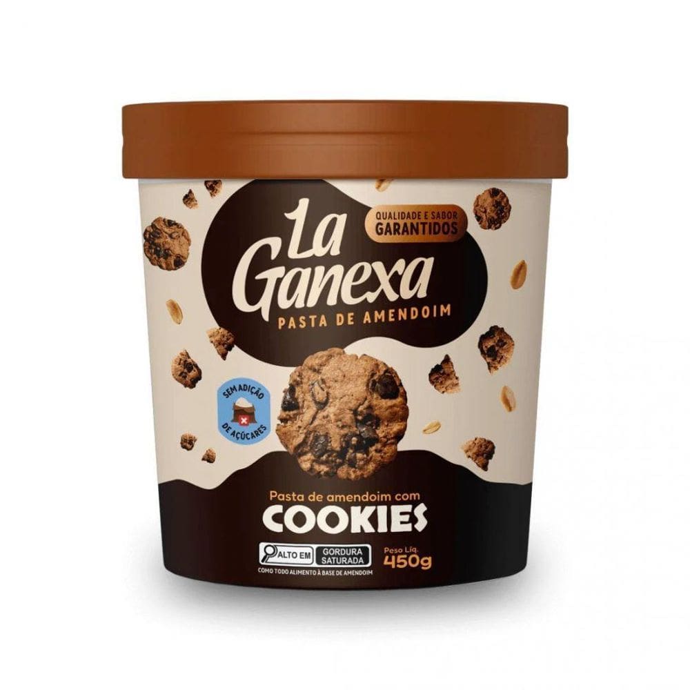 Pasta Amendoim Integral Gourmet 450G Sabor: Cookies Nova