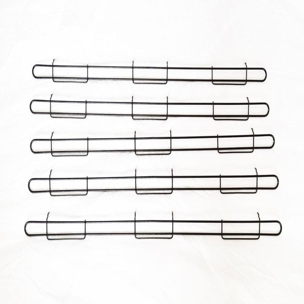 Anteparo Frontal Amapa 078 Preto Para Bandeja Ponta Kit 10