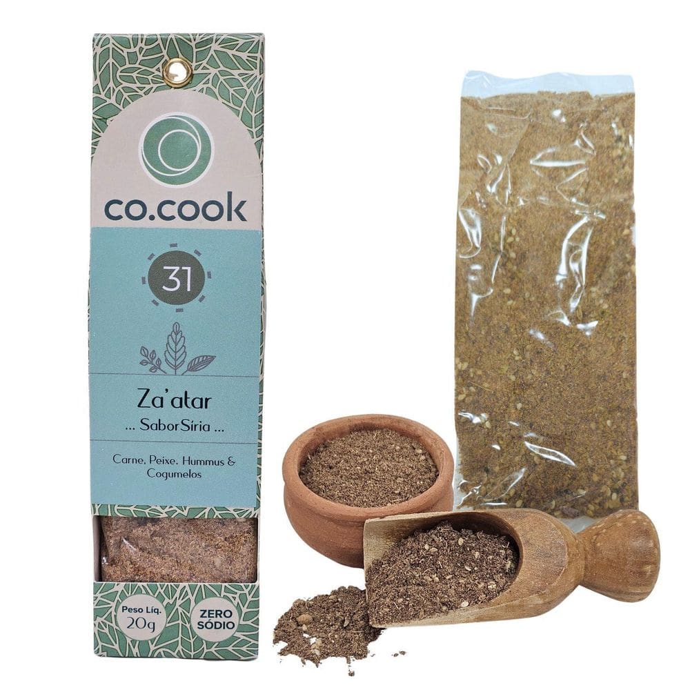 Cocook Masala Especiaria 100% Natural Tempero Zaátar Sabor
