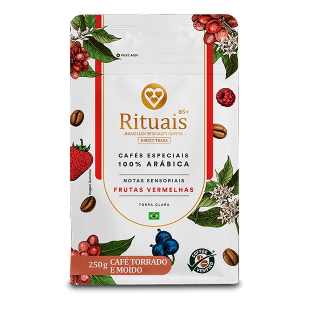 Café 3 Corações Rituais Frutas Vermelhas 250G