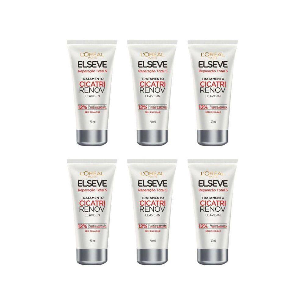 Creme De Trat Elseve Rep Total 5 Cicatri Renov 50Ml - 6Un