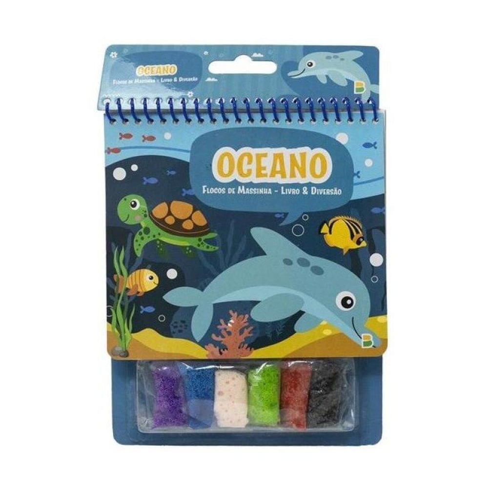 Flocos De Massinha - Livro & Diversão: Oceano