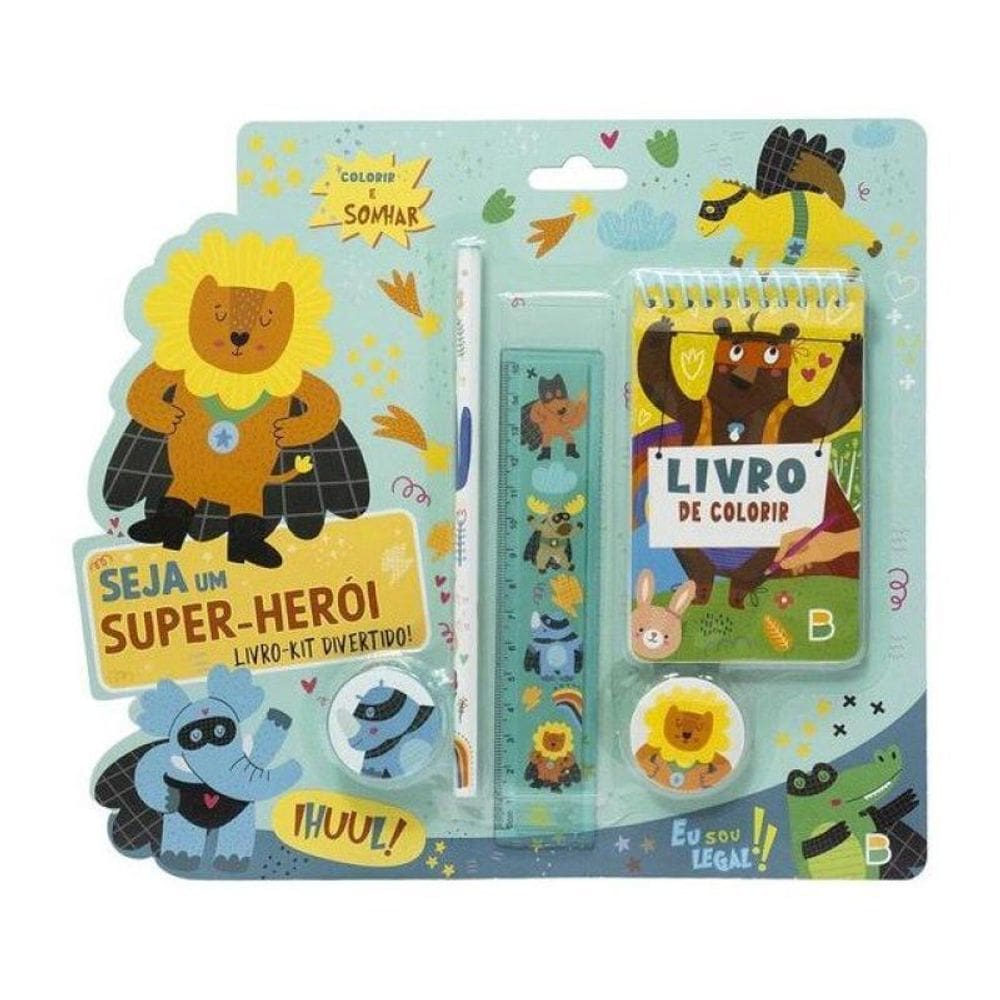 Colorir E Sonhar: Seja Um Super-Herói