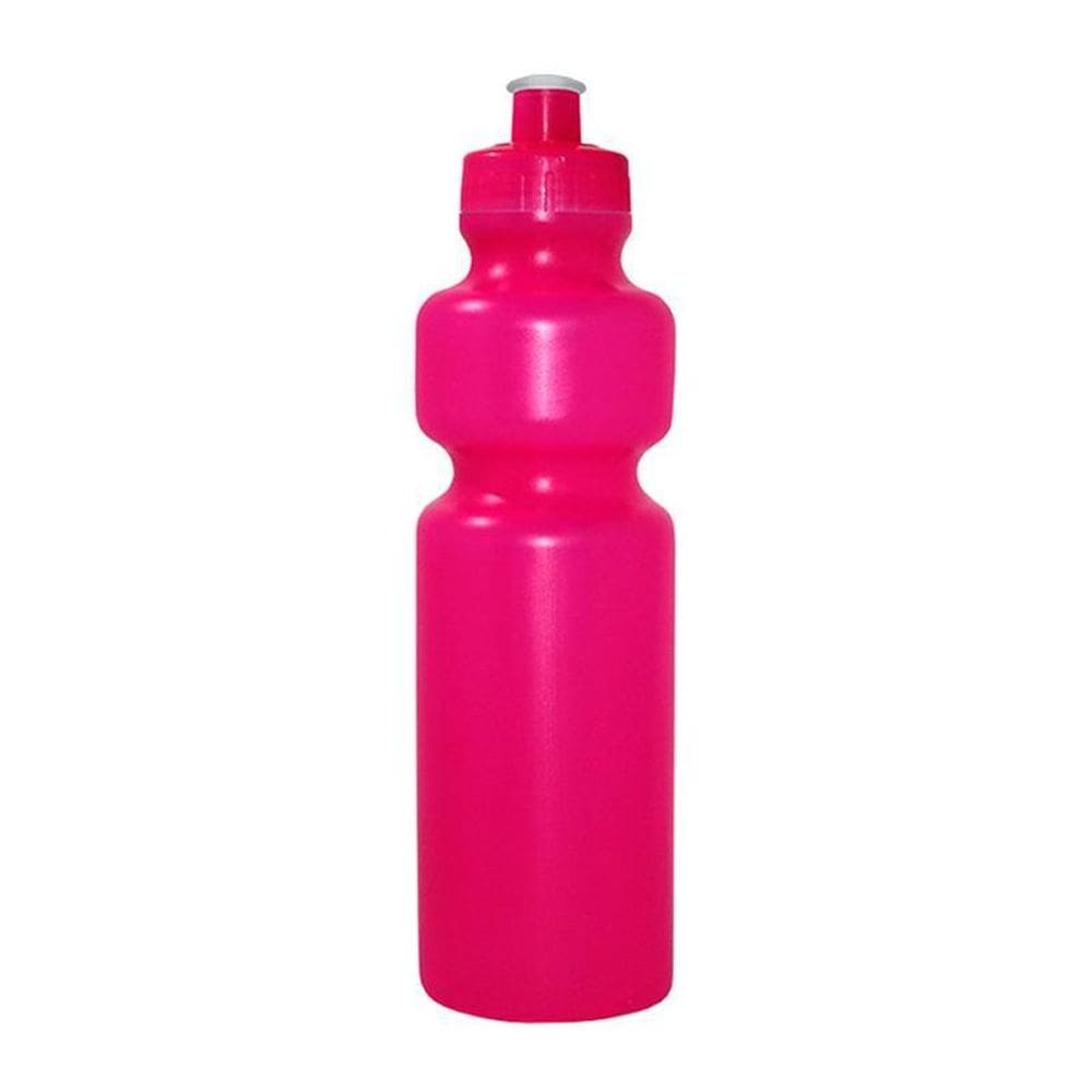 Kit 30 Squeezes 750Ml Rosa Neon Plástico Premium