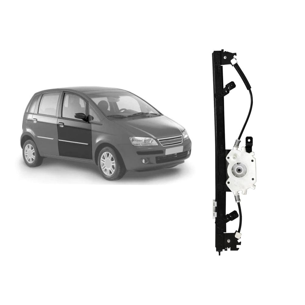 Maquina Vidro Idea Dianteira Esq 2006 A 2016 Para Motor Orig