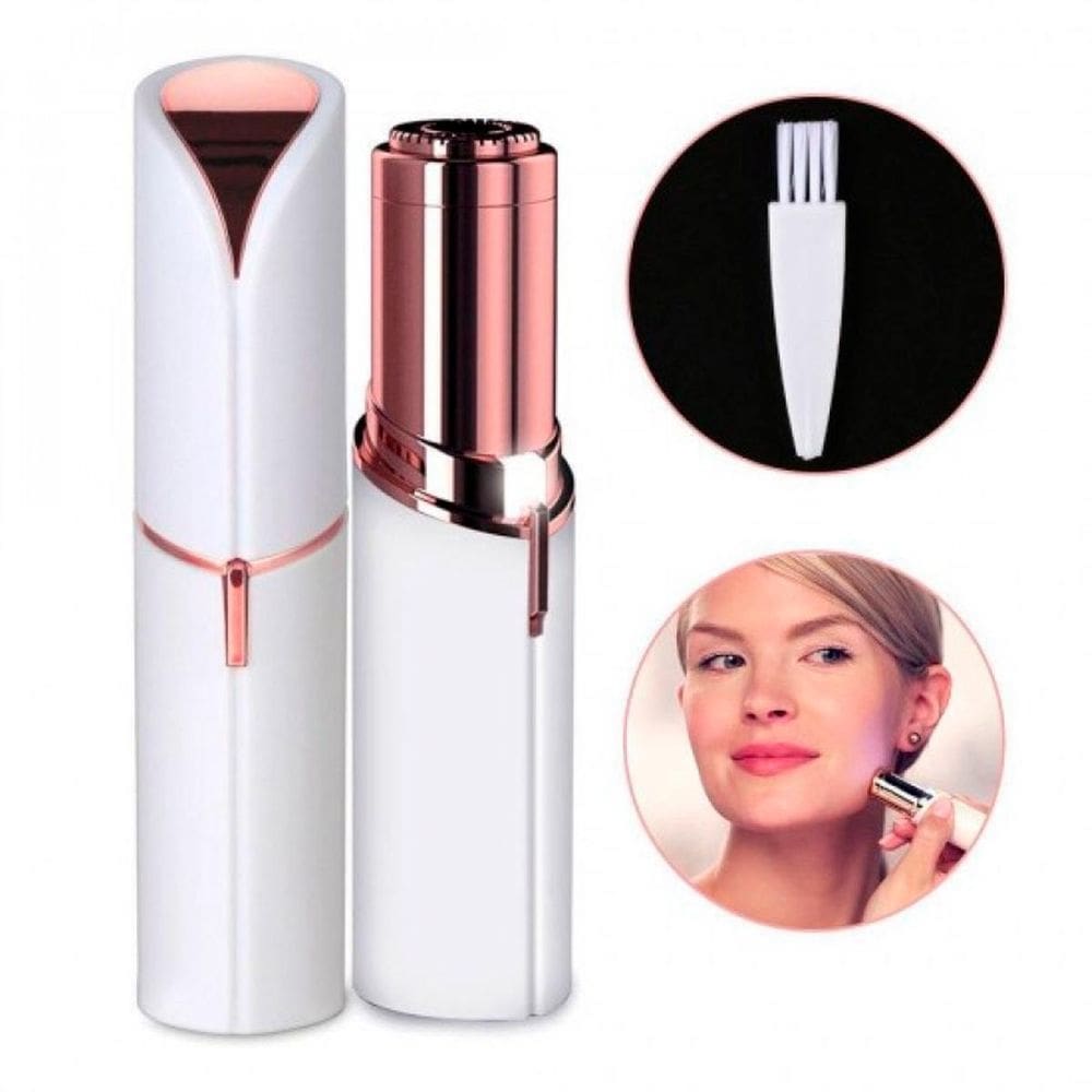Depiladora Facial Batom Remove Pelos Do Rosto Indolor