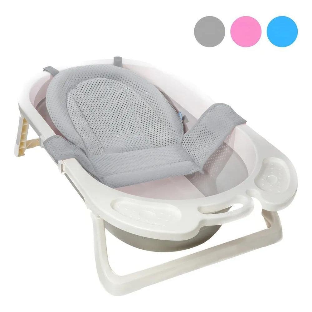 2X Rede De Proteção Cinza De Banho Para Banheira Do Bebê Bub