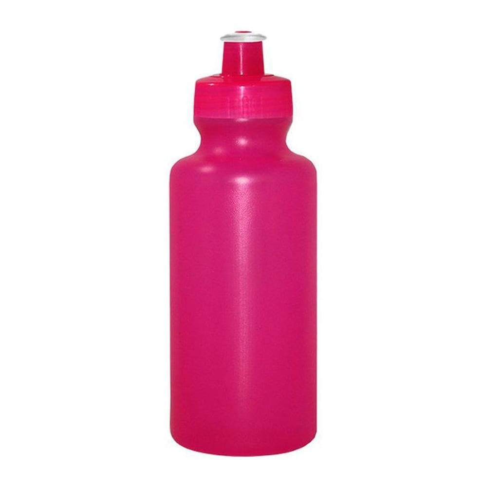 Kit 70 Squeezes 550Ml Rosa Neon Plástico Premium