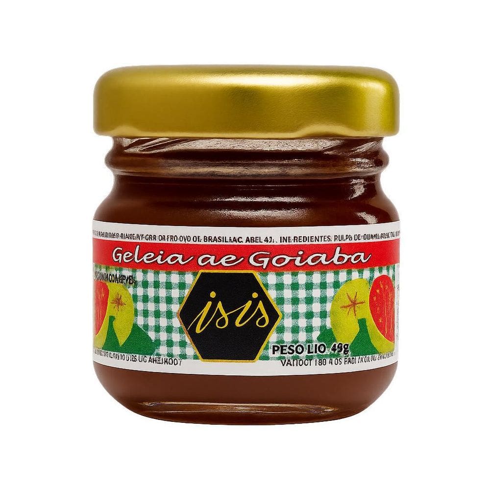 Geleia De Goiaba Isis Vidro Com 45Gr