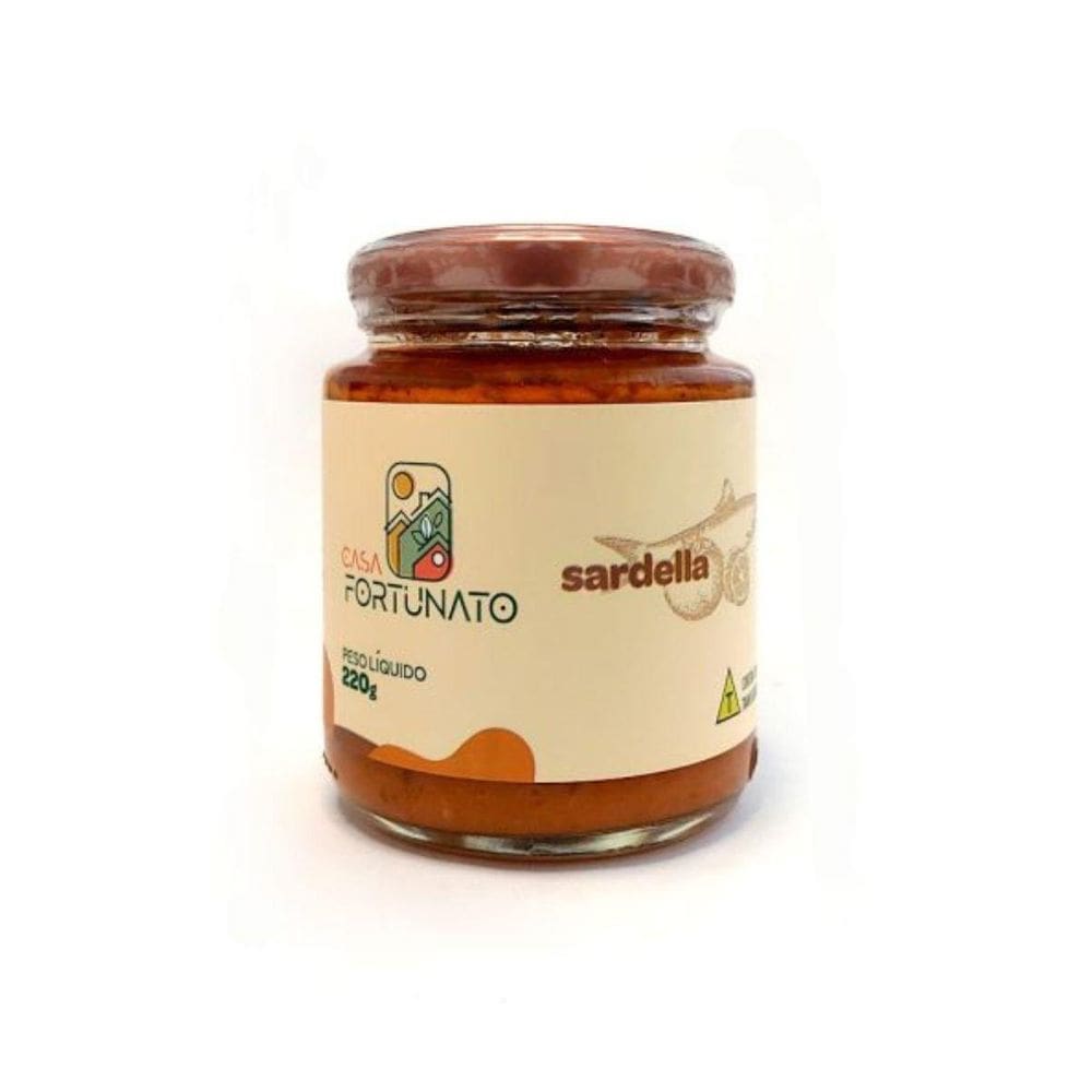 Sardella Classico Melho De Anchovas 220G Casa Fortunato