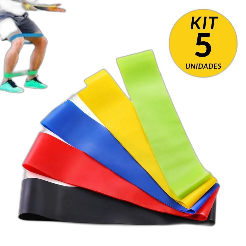 Mini Band Elastico Para Exercicios Ginastica Fisioterapia