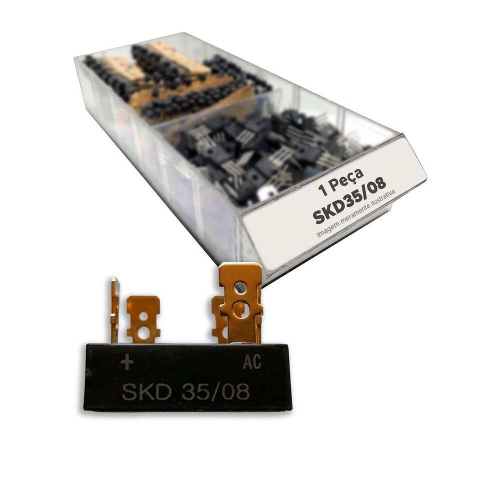 Diodo Ponte Skd35-08 Skd 35-08 - 5 Terminais