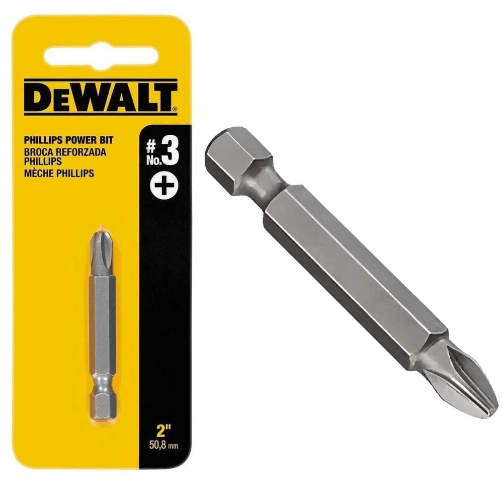 Bits Phillips Encaixe De 2 N°3 Dewalt - Dw2023