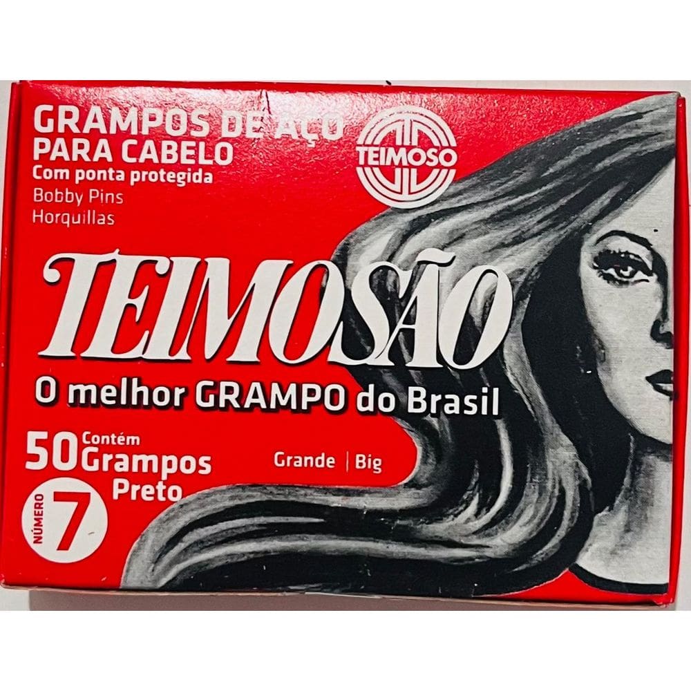 Grampo De Aço No7 Teimoso Pacote Com 50 Unidades