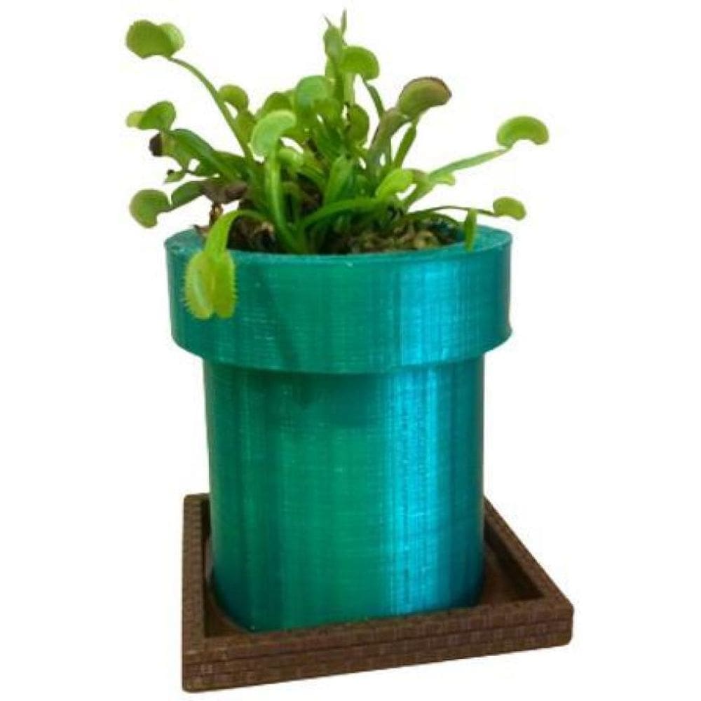 Vaso Suculentas - Tubo Modelo Mario Brother Retro