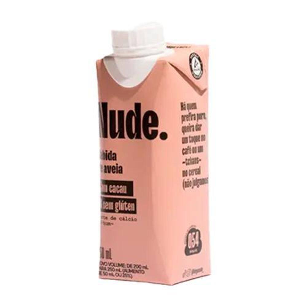 Leite Vegetal De Aveia To Go Sabor Cacau Nude 250Ml