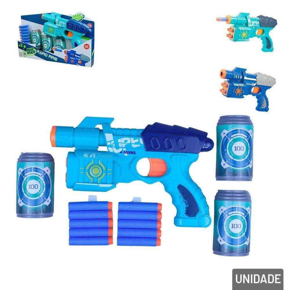 Lança Dardos 24cm 14 Peças Color - Tudo em Caixa