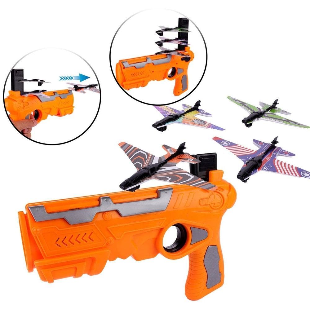 Lança Avião 25cm Color - Tudo em Caixa