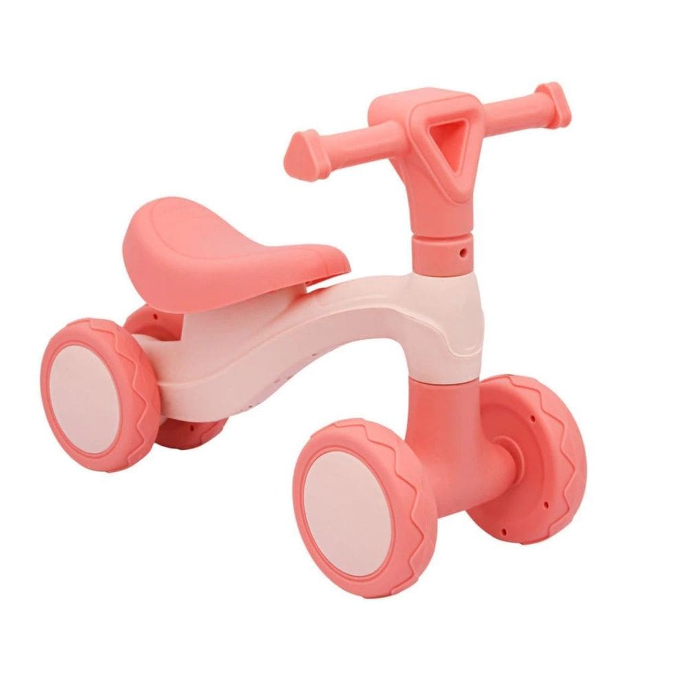 Andador Infantil Baby Rosa De Equilíbrio Suporta Até 15 Kg