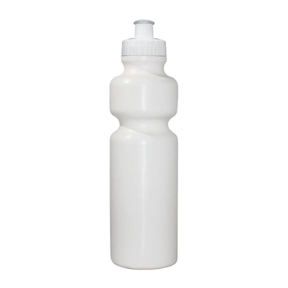 Kit 30 Squeezes 750Ml Branco Plástico Premium