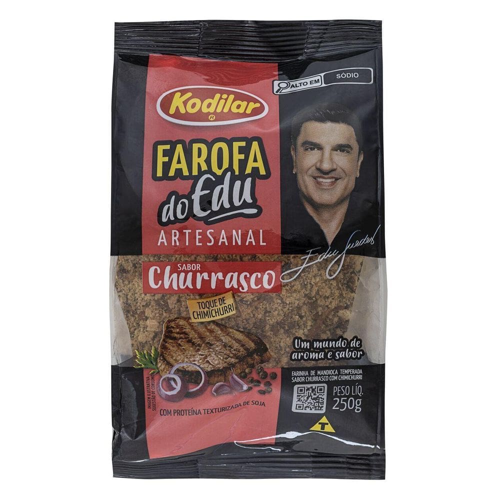 Farofa Artesanal Do Edu Churrasco 250G - Kodilar