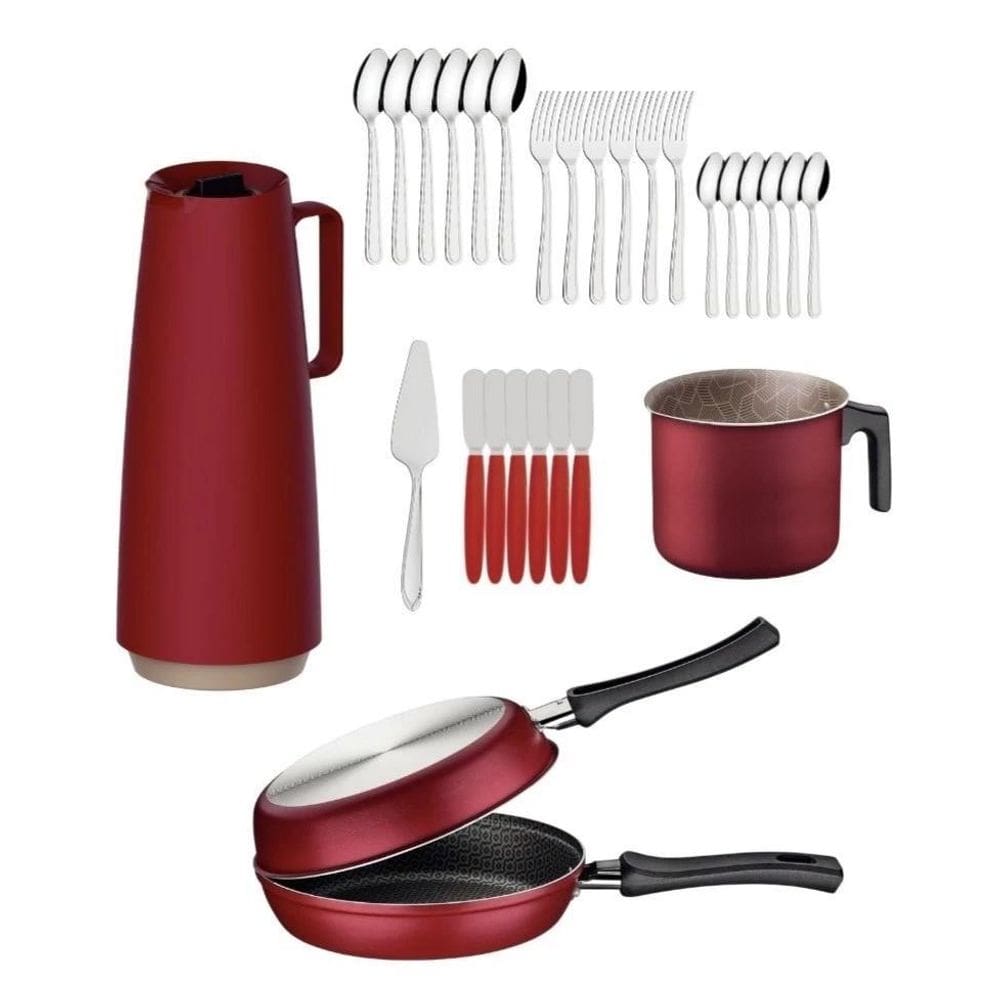 Kit Completo Para Café/Chá Tramontina Dia Das Mães 46 Peças