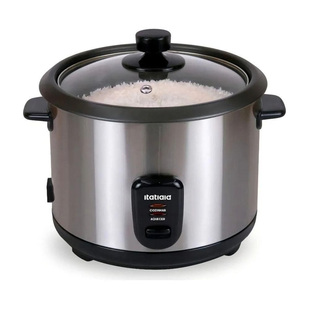 Panela Elétrica De Arroz Mid Vis 1,5L 500W Inox 220V