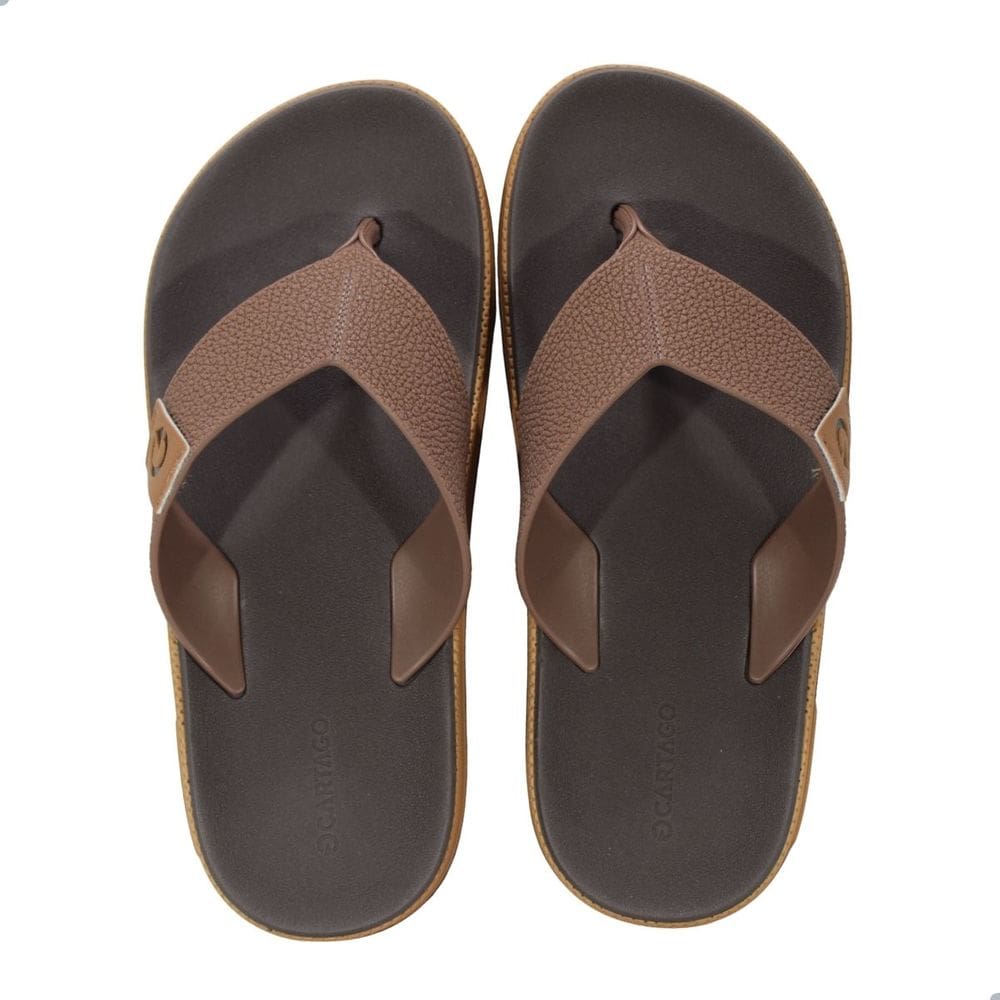 Chinelo Cartago 12598 Milao Plus Marrom