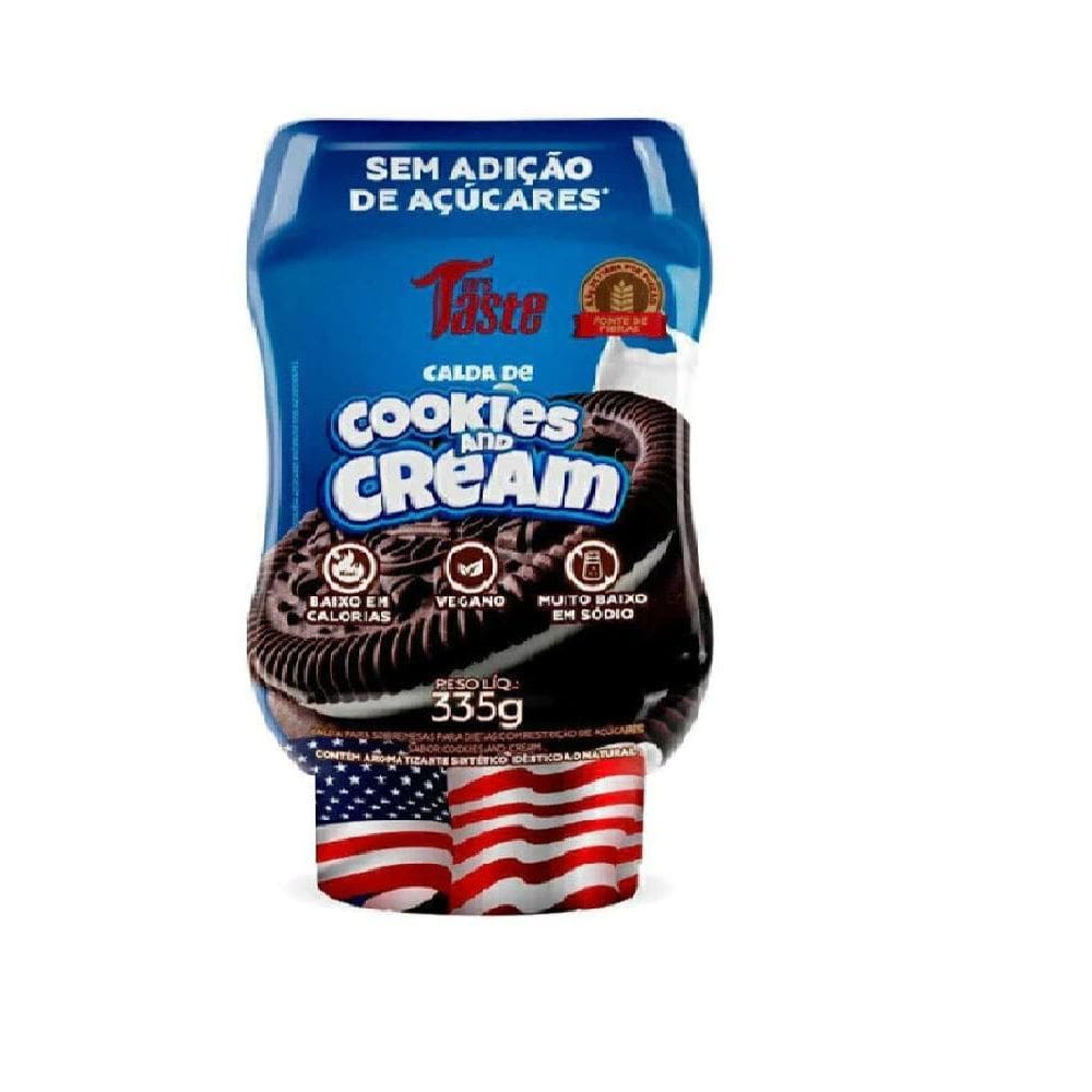 Calda De Cookies And Cream 335G Mrs Taste