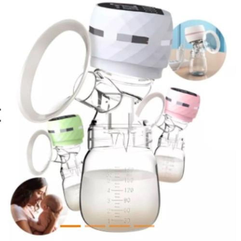 Super Bomba Sugador Tira Leite Materno Digital Elétrico