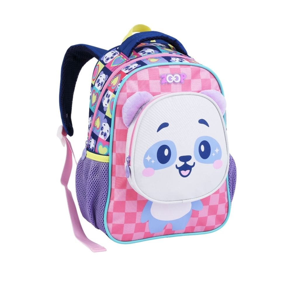 Mochila De Costas Panda Meninas Infantil Creche